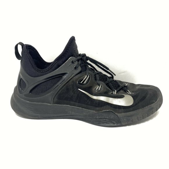 Nike Zoom Hyperrev Basketball Shoes Mens 11.5 Lace Up Black 2015 705370-001 - Picture 1 of 9